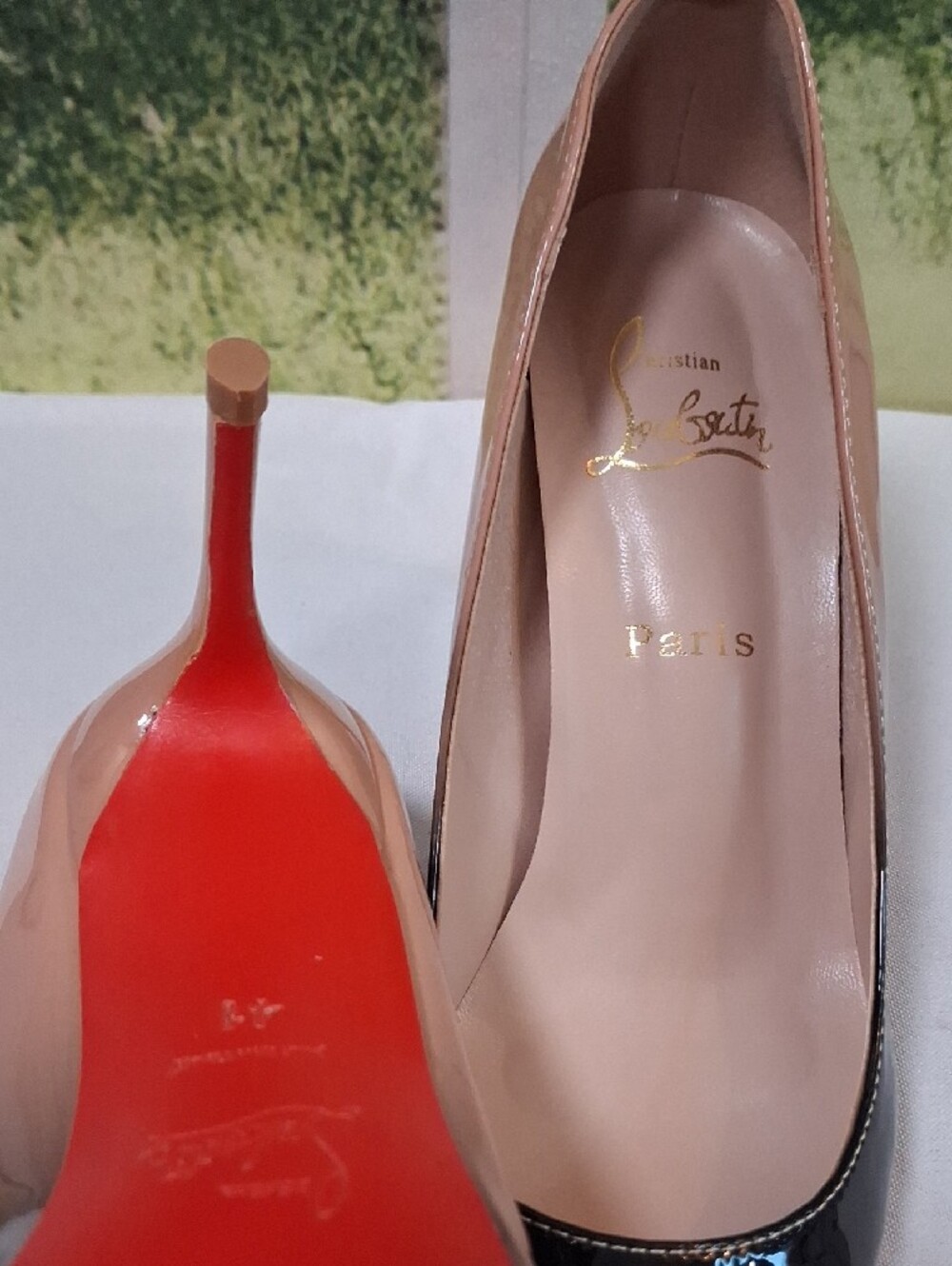 ​Christian Louboutin Degrade Ombre Patent Leather Heels Pumps EU 41 US 10.5 👠- Picture 5 of 5